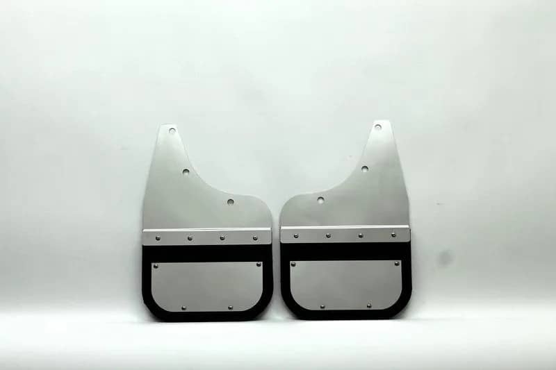 Air Hawk Stainless Custom Fit Front Mud Flaps - 14-18 Silverado 1500
