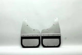 AIR HAWK STAINLESS CUSTOM FIT FRONT MUD FLAPS ; 14-18 SILVERADO 1500