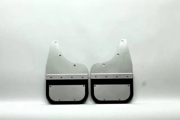 Air Hawk Stainless Custom Fit Front Mud Flaps - 14-18 Silverado 1500