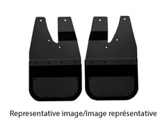 Air Hawk Carbon Black Custom Fit Rear Mud Flaps - 14-18 Silverado 1500
