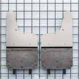 AIR HAWK STAINLESS CUSTOM FIT REAR MUD FLAPS ; 20-26 SIERRA HD