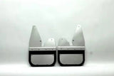 AIR HAWK STAINLESS CUSTOM FIT FRONT MUD FLAPS ; 09-18 DODGE RAM 1500/ 19-24 1500 CLASSIC WITH FACTORY FLARES
