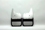 AIR HAWK STAINLESS CUSTOM FIT REAR MUD FLAPS ; 09-18 DODGE RAM 1500/ 19-24 1500 CLASSIC WITHOUT FACTORY FLARES