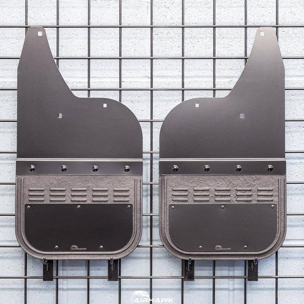 Air Hawk Garde-boue arrière sur mesure 10-18 Dodge Ram 2500/3500 - noir carbone