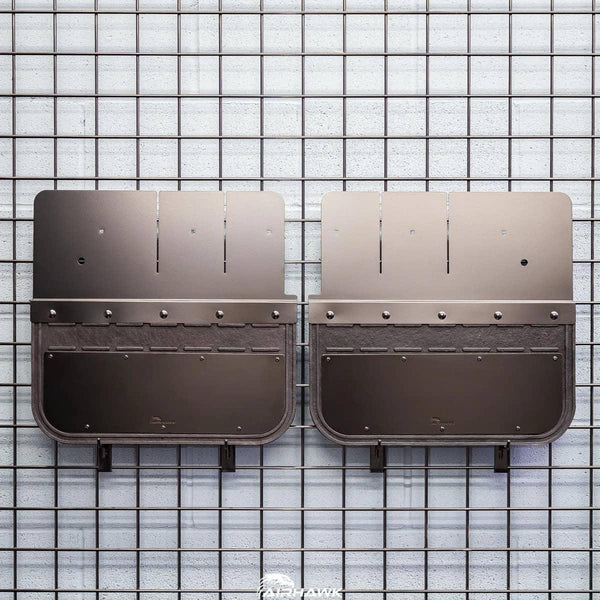 Air Hawk Garde-boue arrière sur mesure 10-18 Dodge Ram 3500 Dually - noir carbone