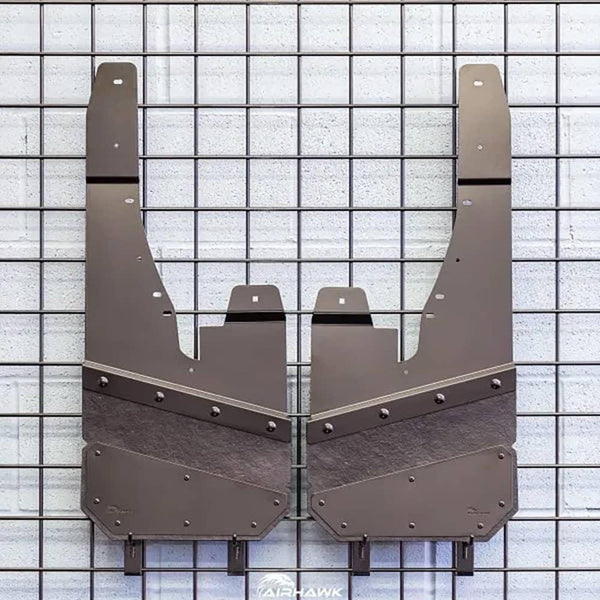 Air Hawk Garde-boue avant sur mesure en inox 20-26 Ram 2500/3500 sans élargisseurs d'origine