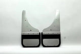 AIR HAWK STAINLESS CUSTOM FIT FRONT MUD FLAPS ; 11-16 SUPER DUTY