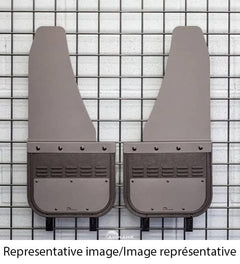 Air Hawk Offset Mud Flap 14" with 18" Bracket (HAW-AH1R-14-BPC)