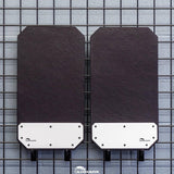 AIR HAWK 14" X 25" UNIVERSAL MUD FLAPS ; WHITE