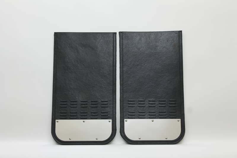 Air Hawk Universal 14X25 Mud Flaps with Stainless Bottom Plate