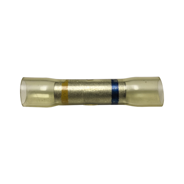 Uni-Bond Lighting (100/Pack)Heat Shrinkable Connector Yellow 1614Ga 1210Ga