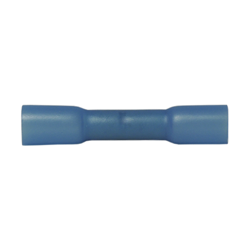 Uni-Bond Lighting (100/Pack) Heat Shrinkable Butt Connectors Blue 1614 Ga