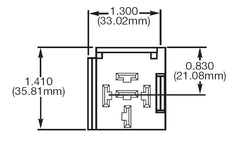 Hella Socle de relais mini 5 bornes Bkt 1