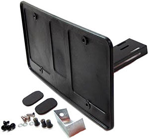 Manual Hide-A-Way License Plate Holder with simple one-hand motion Race Sport Lighting