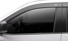 Husky Liners Low Profile Ventvisor Deflector - Smoke with Chrome Trim - Outside Mount - 4 pc. (2884062)
