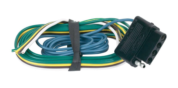 48" 5-WIRE Flat Car End Hopkins Trailer Hitch Wiring
