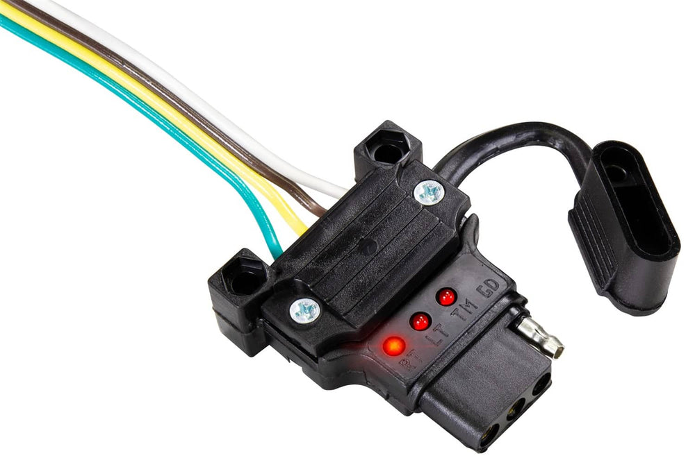 Quik Fix 4 Wire Flat Vehicle Side Hopkins Trailer Hitch Wiring
