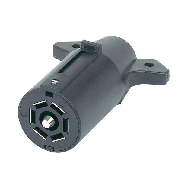 Bulk Trailer End 7W Conn Bulk 7-Pole Trailer End Plastic Hopkins Connectors