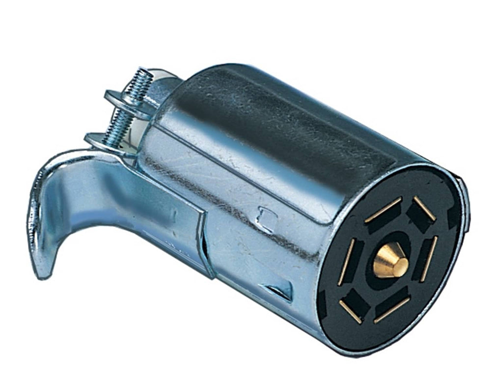 Trailer End 7W Conn.Met. 7-Pole Trailer End Metal Hopkins Connectors