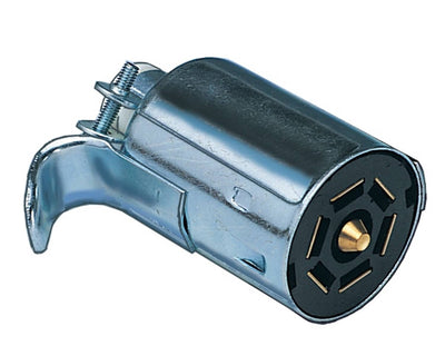 Trailer End 7W Conn.Met. 7-Pole Trailer End Metal Hopkins Connectors