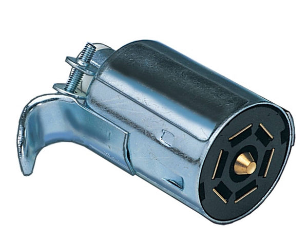 Trailer End 7W Conn.Met. 7-Pole Trailer End Metal Hopkins Connectors