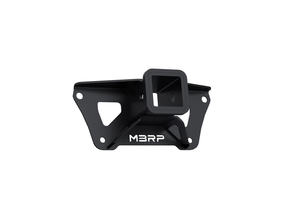 MBRP BLK 2" Hitch Receiver — 2020-2024 Polaris Scrambler 1000 XP
