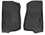 Husky Liner 2018+ Wrangler/2020+ Gladiator Black Front Floor Liners