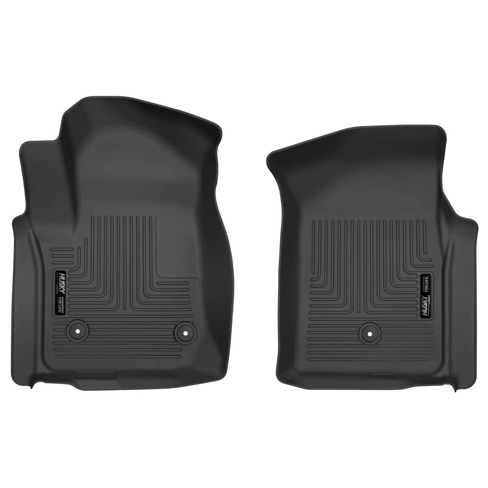 Tapis de sol Husky avant — 2019-2026 Chevrolet Silverado 1500, Noir