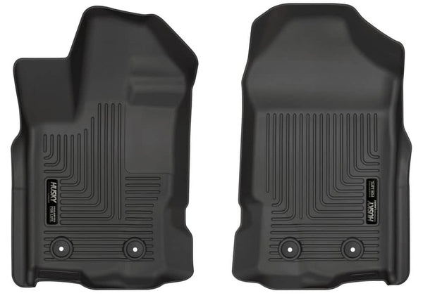 Husky Liners Front Floor Liners — 2019-2023 Ford Ranger, Black