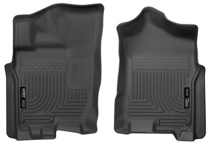 Husky Liner 2016-2023 Titan Xd Front Floor Liners Weatherbeater Series Black