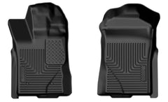Husky Liners Front Floor Liner — 2024+ Ford Ranger, Black, 2-Piece Set