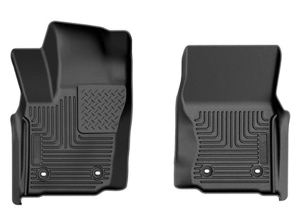 Husky Liner 2024+ Tacoma Automatic Trans Dble Cab Wb Front Floor Liner 2 Pc Black
