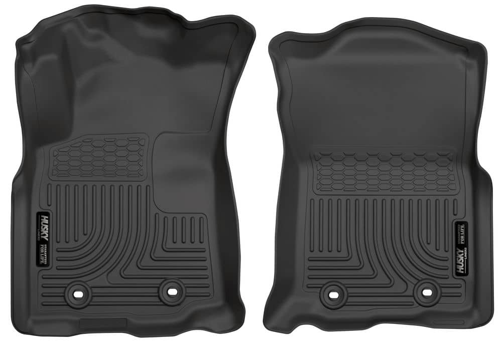 Tapis de sol Husky avant — 2018-2023 Toyota Tacoma, Noir