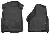 Husky Liner 2002-2023 Ram 1500/2500/3500 Quad/Std Cab Weatherbeater Front Floor Liners Black