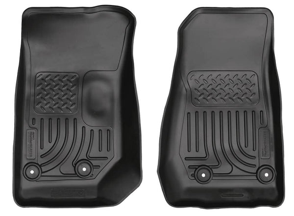 Husky Liners Floor Liners — 2014-2017 Jeep Wrangler