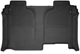 Husky Liner 2019+ Silverado 1500/2020+ Silverado 2500/3500 Crew Cab Black 2Nd Row Floor Liner