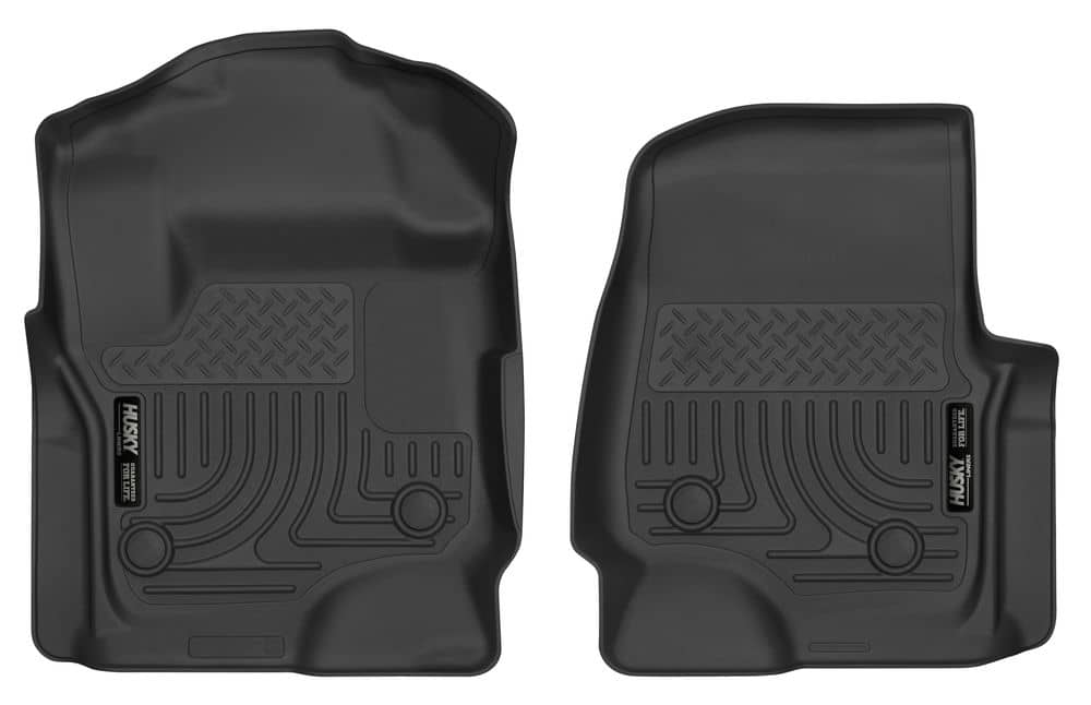 Tapis de sol Husky — 2017-2026 Ford F-250 Super Duty, Noir
