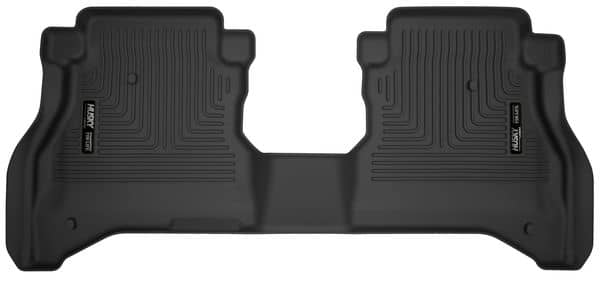 Husky Liners Second Row Floor Liner — 2020+ Jeep Gladiator, Black