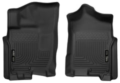 Tapis de sol Husky avant — 2016-2024 Nissan Titan XD, Noir