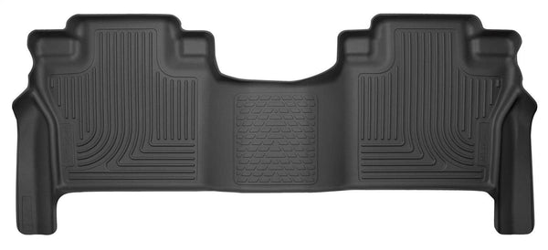 Husky Liners Front Floor Liner — 2016-2024 Nissan Titan XD, Black