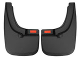 HUSKY LINERS BLACK MOLDED CUSTOM FIT FRONT MUD FLAPS ; 19-23 RANGER (EXC. TREMOR)