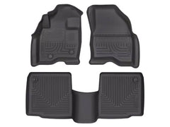 Husky Liners Weatherbeater Black Front and Rear Floor Liners - 15-19 Explorer
