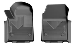 Husky Liners Second Row Floor Liner — 2024-2026 Chevrolet Silverado EV, Black