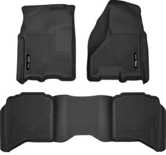 Tapis de sol Husky avant — 2009-2024 Dodge Ram 1500, Noir
