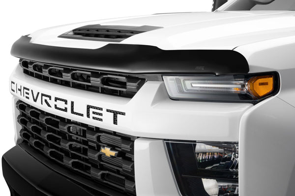 Husky Liner Hood Shield Smoke — for select Chevrolet vehicles (2815347)