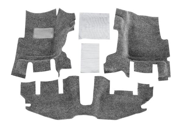 Husky Liner 1997-2006 Wrangler TJ (with Center Console/Inc Heat Shields) Front Jeep Liner 3 pc Grey