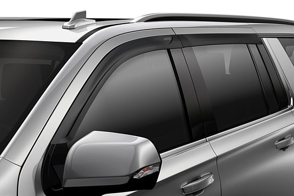 Husky Liners Low Profile Ventvisor Deflector - Matte Black - Outside Mount - 4 pc. — for select Jeep vehicles (2857034)