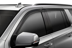 Husky Liners Low Profile Ventvisor Deflector - Matte Black - Outside Mount - 4 pc. — 2005-2020 Nissan Frontier (2857037)