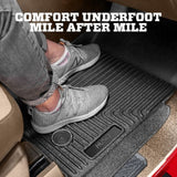 Husky Liner 2012-2023 Tacoma 2Nd Seat Floor Liner Weatherbeater Series Black