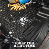 Husky Liner 2011-2015 Durango/Grand Cherokee Weatherbeater Front Floor Liner Black